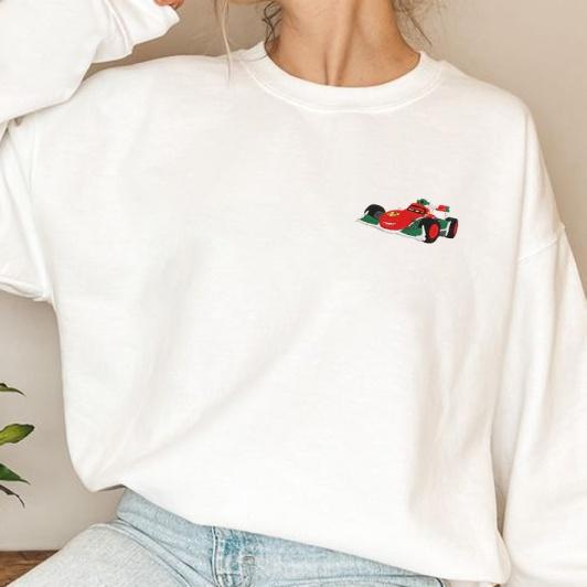 White Cars - Francesco Embroidered Sweatshirt