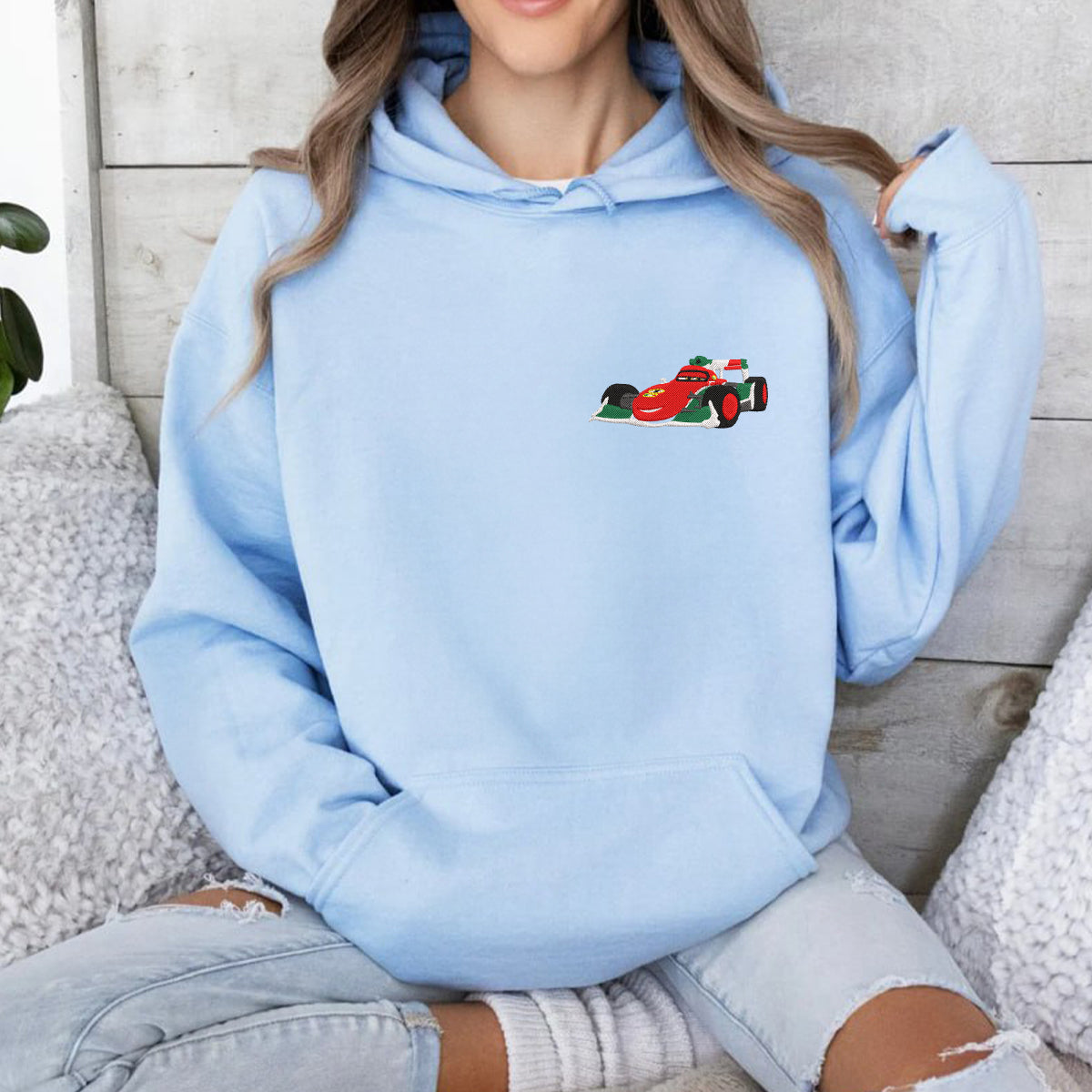 Cars - Francesco Embroidered Hoodie