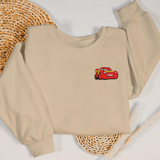 Sand Cars - McQueen Embroidered Sweatshirt