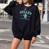 Oversized Sweatshirt With Sulley Thumbs Up Teal Monster University 