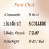  Custom Pet Embroidered Sweatshirt Font Chat