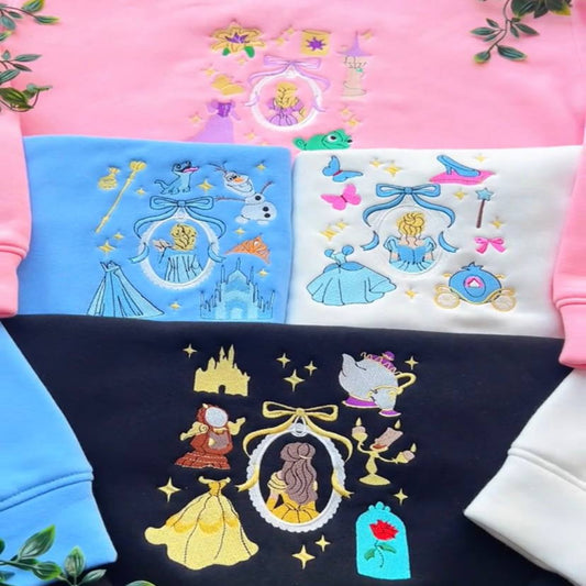 Disney Princess Embroidered Sweatshirt