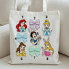 Numbered Disney Princess Patches One To Eight 