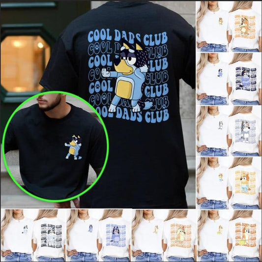 Family Bluey and Bingo Print Sweatshirt Collection