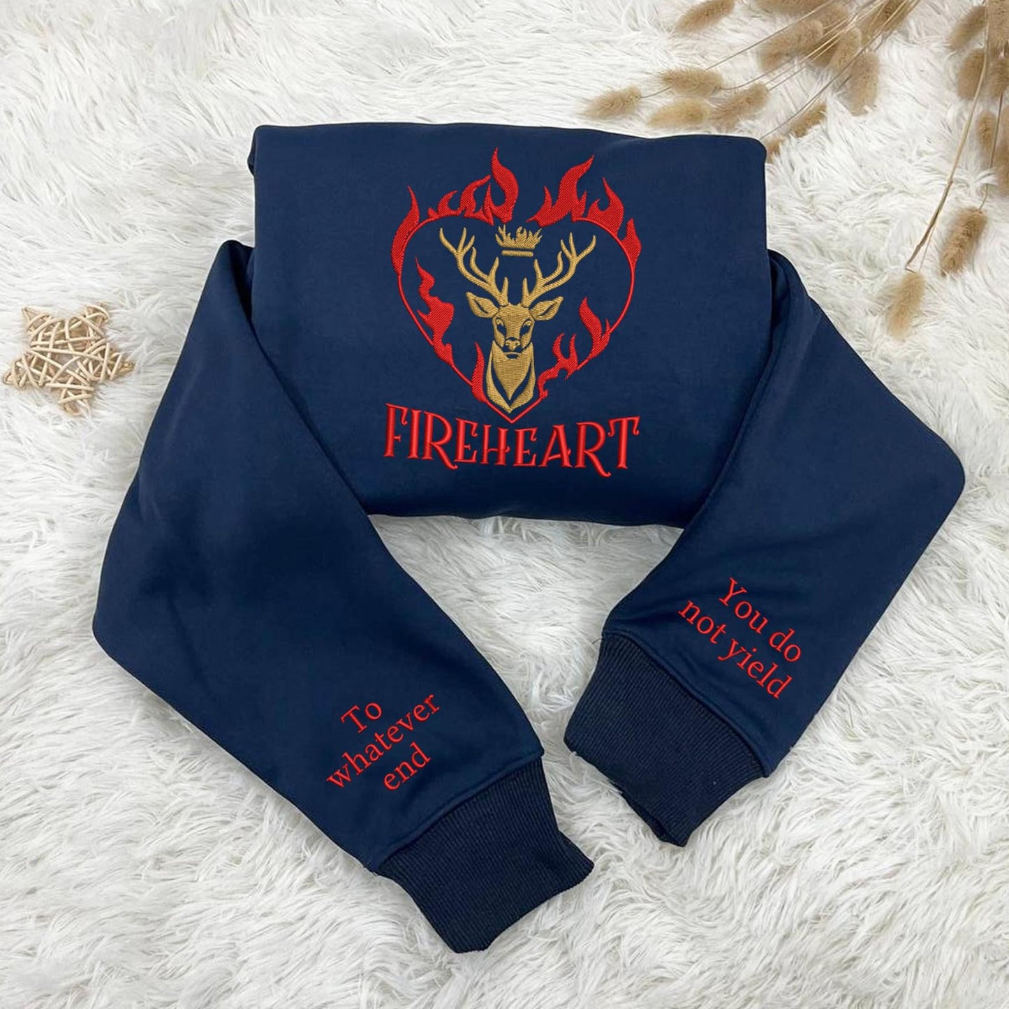 Fireheart Queen Aelin Embroidered SweatShirt