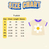 Size Chart Floral Lightsaber Embroidered Washed Shirt