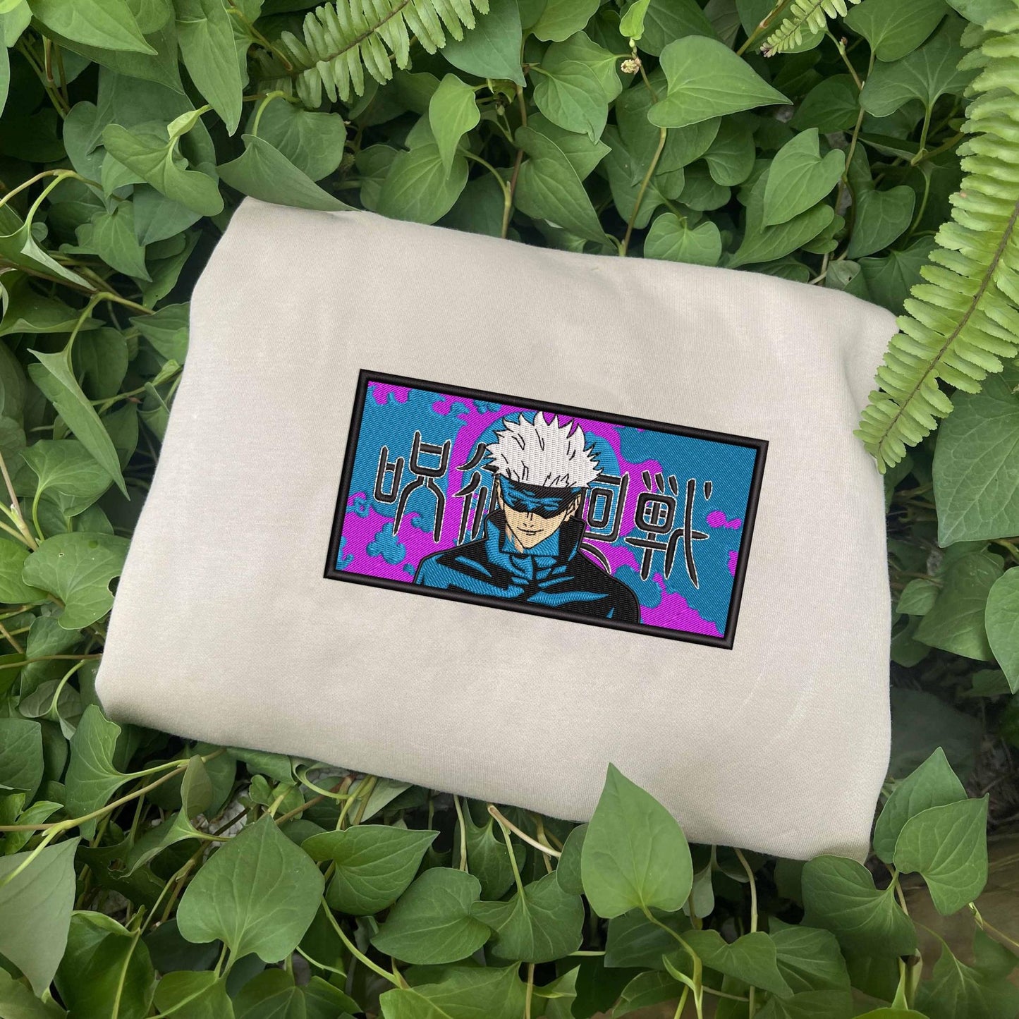 Gojo Satoru Embroidered Sweatshirt