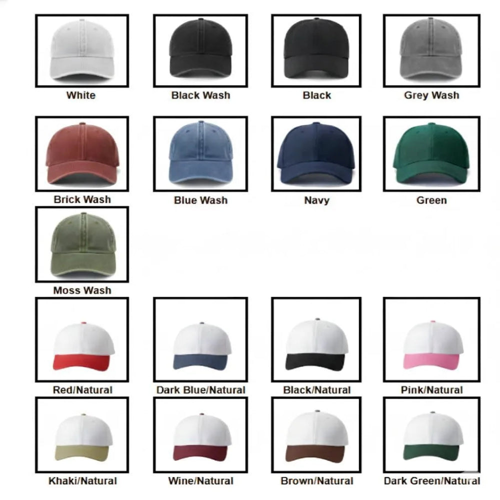 Color Heated Rivalry Embroidered Hat