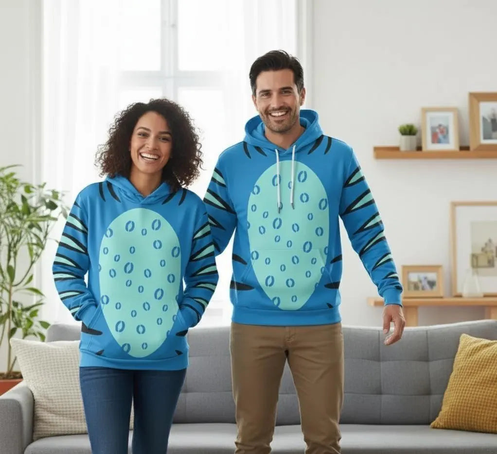 Kpop Demon Hunters Hoodie & Jogger Set, Derpy Tiger Cosplay Hoodie, Huntrix Kpop Costume Shirt, Movie Inspired Outfits for Fans