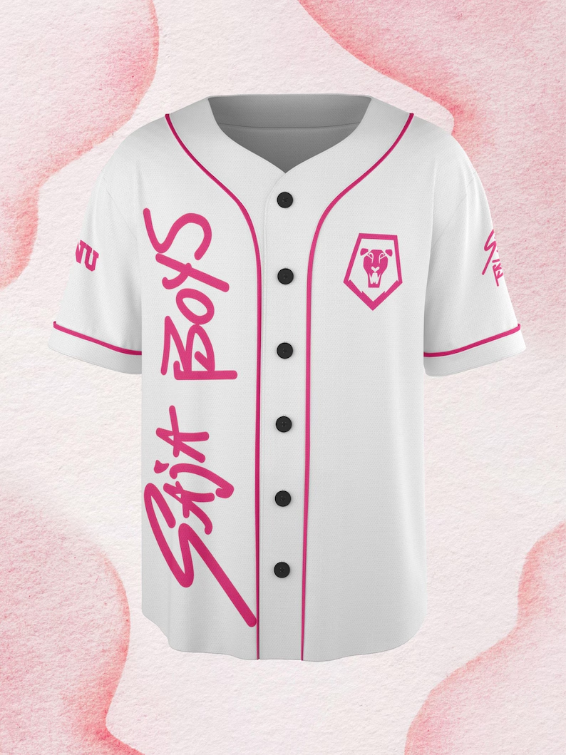 Saja Boys Baseball Jersey | Kpop Demon Hunters Shirt | Jinu Saja Kpop Merch