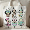 Numbered Mickey Minnie Easter Patches One To Six 
