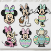 Close-Up Display Of Adorable Mouse Bunny Costume, Egg Trophy Patches