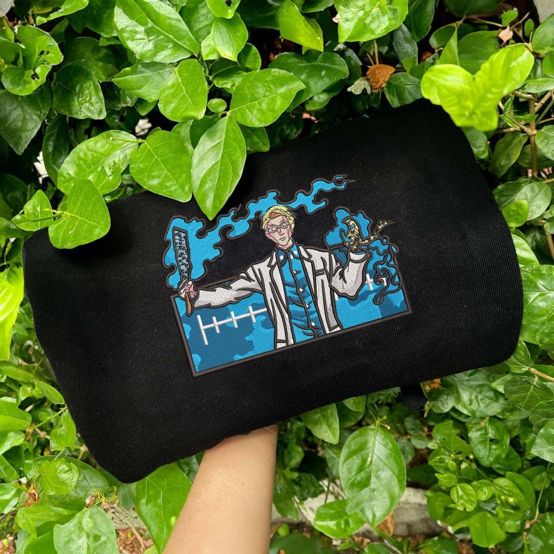 Black Nanami Embroidered Sweatshirt