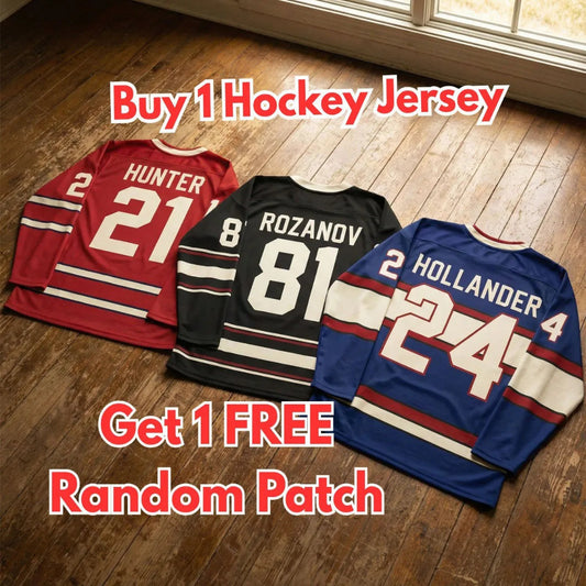 Premium Hockey Jerseys Buy One Get Free Patch Cozy Comfort Wear
