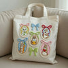 Tote Bag With Full Set Of Peter Rabbit Bow Patches