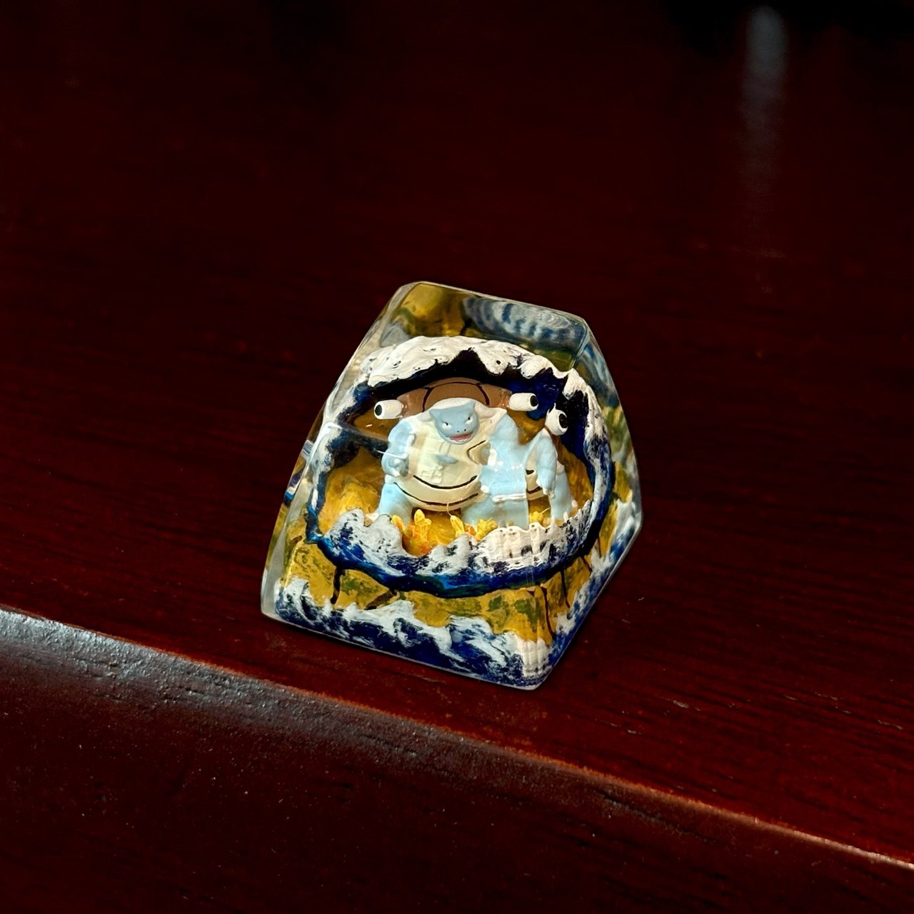 Custom Pokémon Resin Keycap, Unique Artisan Keycap for Mechanical Keyboards