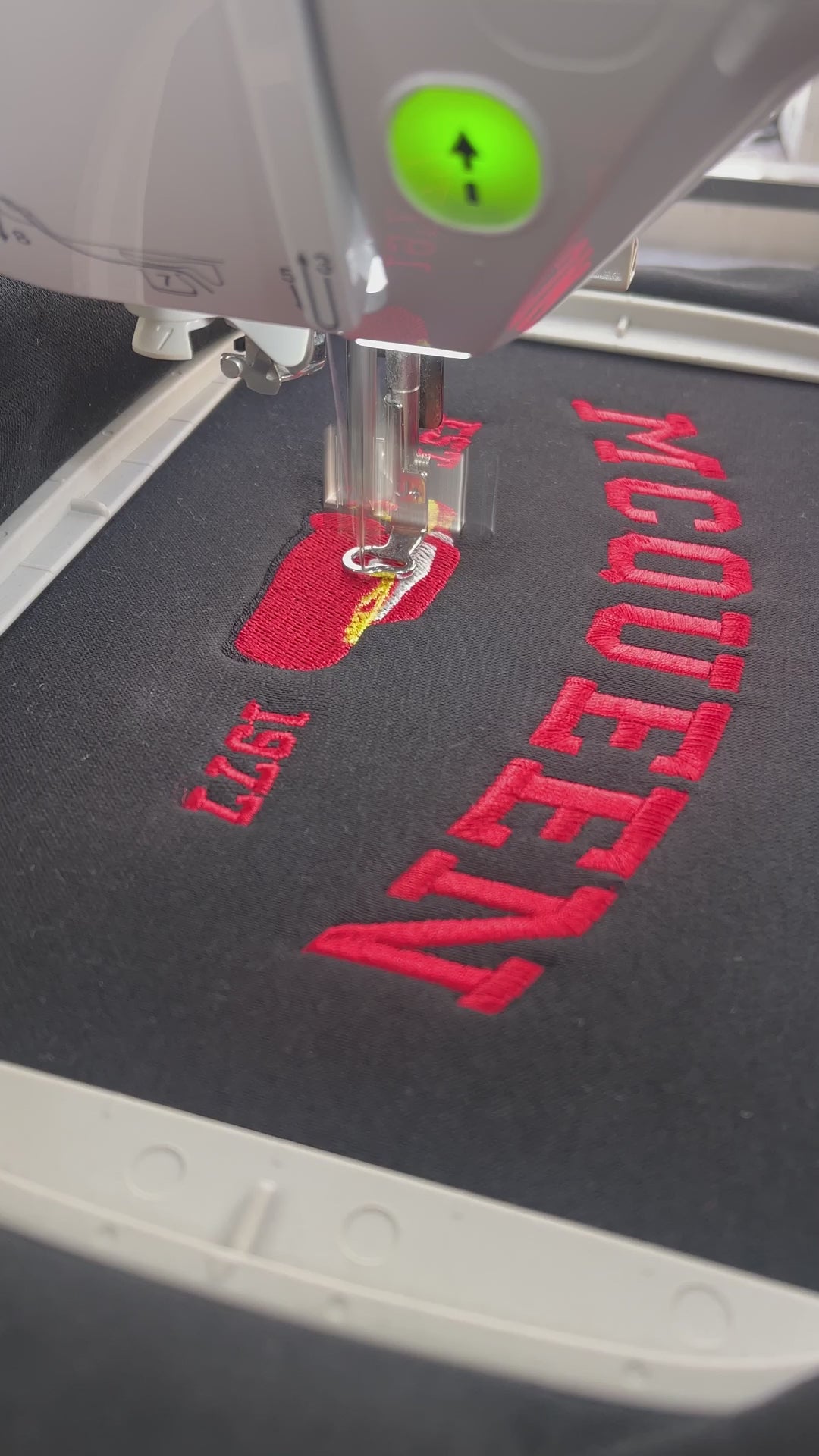 Video Cars Movie Embroidered