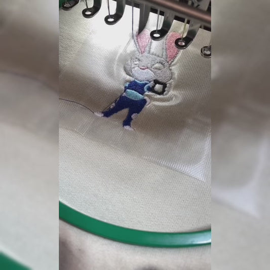 Embroidered Judy & Nick Sweatshirt, Zootopia Duo Shirt