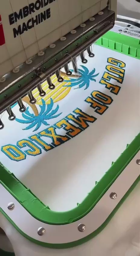 Video Gulf of Mexico Embroidered Sweatshirt