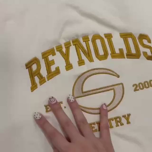 Video Hero Varsity Embroidered Sweatshirt