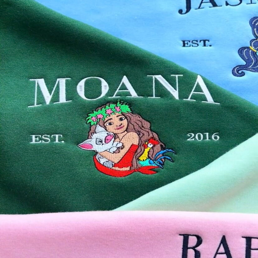 Moana Embroidered Sweatshirt