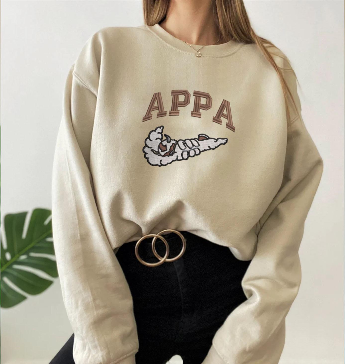 Appa Embroidered Shirt, Avatar: The Last Airbender Shirt
