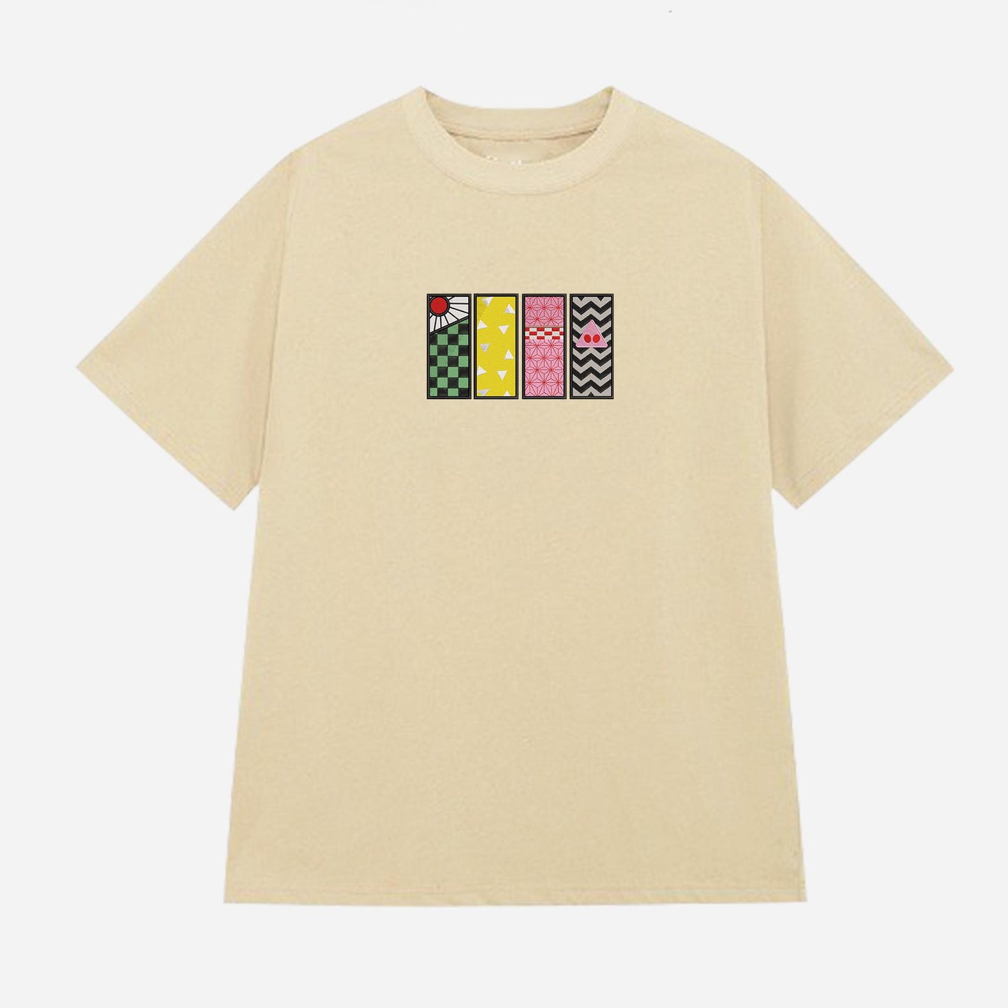 Embroidered Demon Slayer Sweatshirt, Anime Kimetsu No Yaiba Shirt