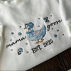 Embroidered MAMA Goose Sweatshirt, Silly Goose Shirt