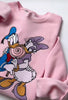 Embroidered Featuring Donald & Daisy Sweatshirt, Donald Duck Shirt