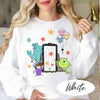 Vintage Monsters,Inc Sweatshirt, Monsters Gang Graphic Tee