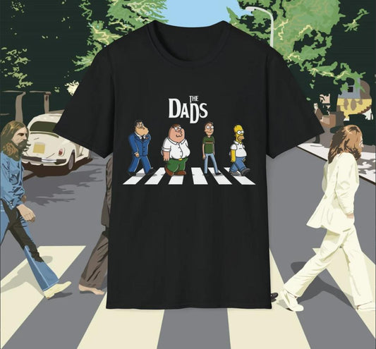 The Dads Graphic Sweatshirt, Classic Cartoon Tribute Shirt