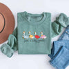 Silly Goose Print Sweatshirt, Just a Silly Gose Shirt