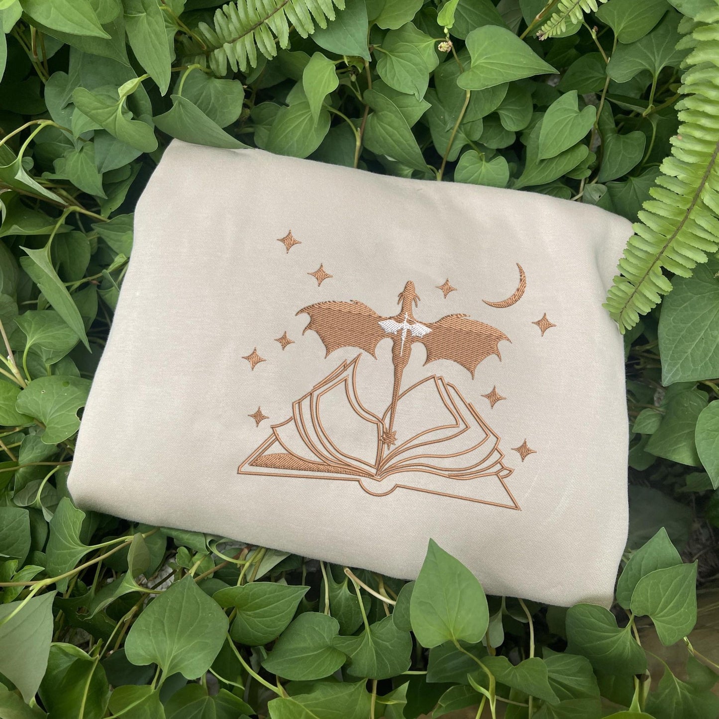 Fourth Wing Embroidered Sweatshirt