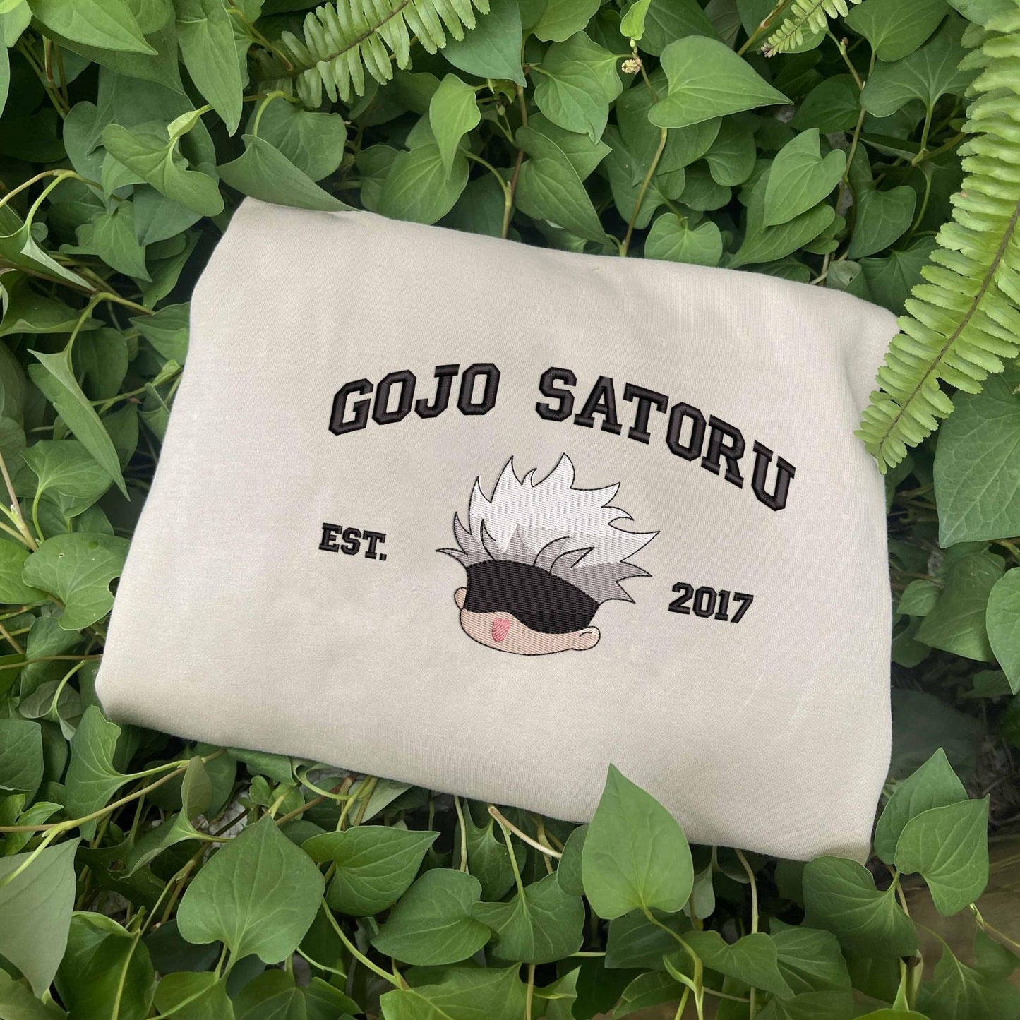 Jujutsu Kaisen Character Embroidered Shirt - Gojo Satoru