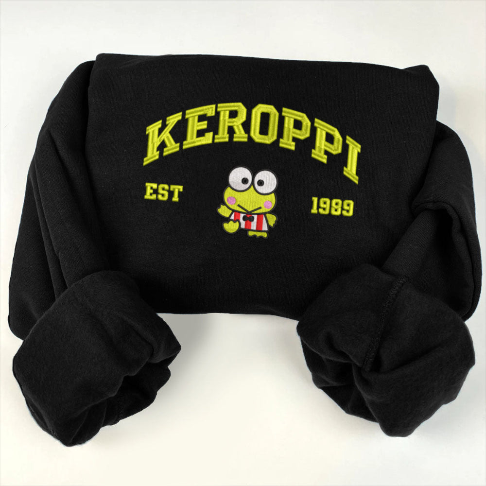 Keroppi Embroidered Sweatshirt