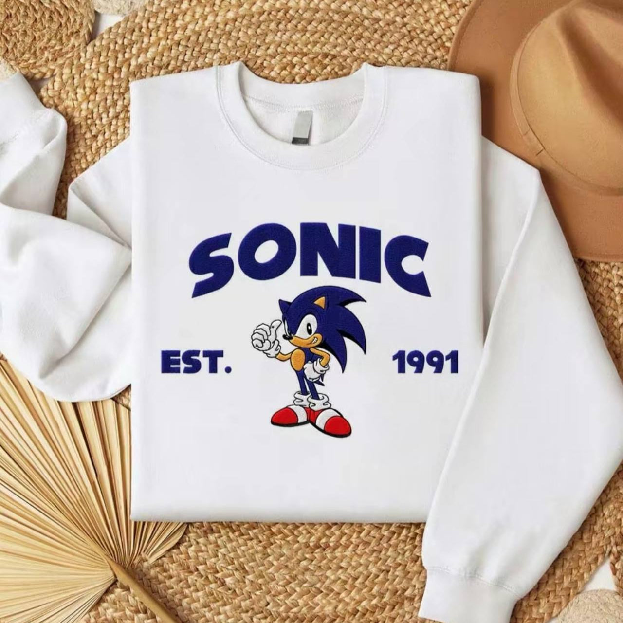 Sonic Embroidered Sweatshirt