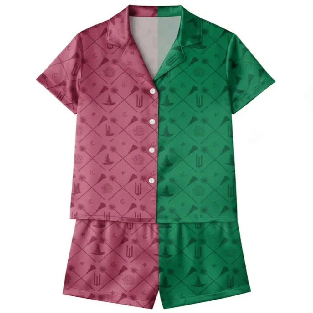 Premium Two-Tone Wicked Pajama Set Ultra Soft Fabric