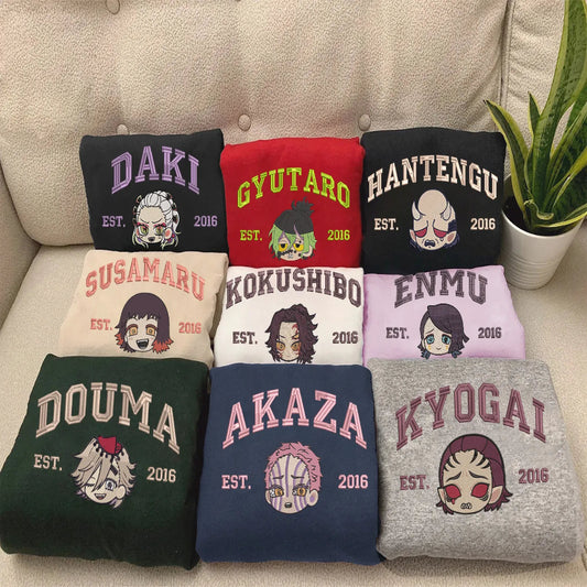 Collection Of Upper Moon Character Sweatshirt Est 2016