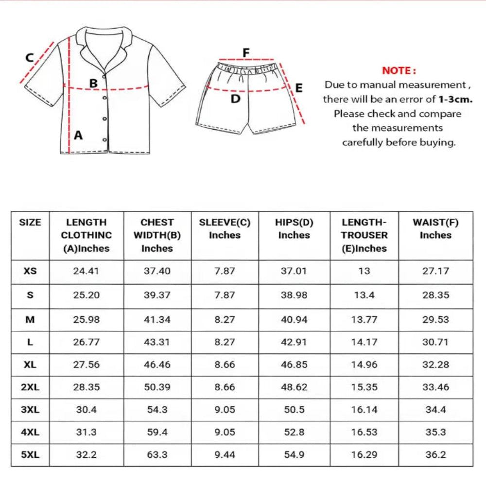 Size Wicked Holiday Pajama Short Set